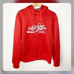 Coca Cola sweater in Hebrew